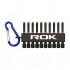 ROK 2 in. Impact Driver Bit Set #2 Square - 10 pieces